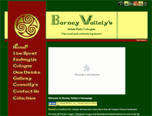 Tablet Screenshot of barneyvallelys.com